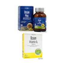 Ocean Plus Omega3 1200mg 50 Kapsül Ve Ocean Vitamin D3 1000ıu Sprey 20ml