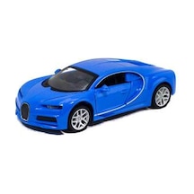 Oyuncak Metal Model Bugatti Çek Bırak Mavi 12 Cm