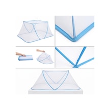 Portatif Bebek Ve Çocuk Sinek Koruyucu Cibinlik Tül 50x125 Cm Katlanabilir Beşik Ve Yatak Tülü