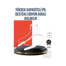 Uzun Süre Dayanıklı Manyetik Başlıklı Bluetooth Kulaklık