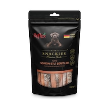 Reflex Snackies Natural Füme Somon Etli Şerit Köpek Ödül Maması 170gr
