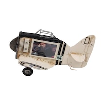 Uçak Çerçeve Vintage Dekoratif Ev Ofis Hediyelik