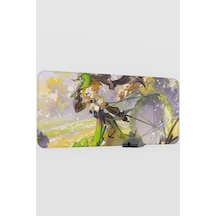 Emilie Genshin Impact Anime Gacha V2 - 90x40 Xxl Gaming Mouse Pad Fare Altlığı