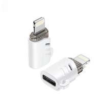 Type-c To Lightning Çevirici Şarj Ve Veri Aktarım Dönüştürücü Adaptör Ses Desteklemez