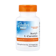 Doctor's Best Acetyl-l-carnitine Brain & Cognitive 60 Veggie Caps