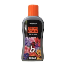 Botanika Çiçekli Bitkiler için Özel Sıvı Besini 600 ML Turuncu