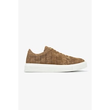 Valmenti Erkek Hakiki Deri Vizon Süet Sneakers & Spor Ayakkabı 352 24379 Erk Ayk Y26 Vızon Suet