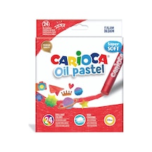 Yağlı Pastel Boya Kalemi 24'lü Çok Renkli