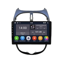 Peugeot 206 Android Multimedya Sistemi 2006-2011 Crv-4427xd