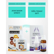 Dermanel Ayak Bakım Spreyi 100 ML + Dermanel Siğil Seti 45 ML