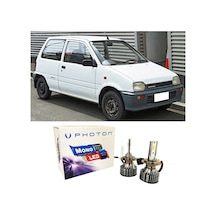 Daihatsu Cuore Led Xenon Uzun + Kısa Far Ampulü H4 Mono Yeni Seri Beyaz