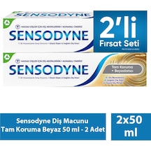 Sensodyne Diş Macunu Tam Koruma Beyaz 50 Ml - 2 Adet