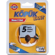 Boss Tape 2718 Çift Taraflı Köpük Bant 19mmx2m Hafif Ağırlık 5kg