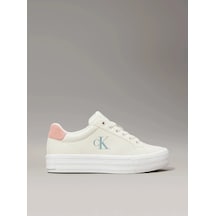 Calvın Kleın Kadın Ayakkabı Yw0yw01669-0ld Beyaz Calvın Kleın Kadın Ayakkabı Yw0yw01669-0ld Beyaz