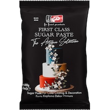 Siyah First Class Kaplama, Dekor Ve Çiçek Yapımı İçin Şeker Hamuru 1 Kg