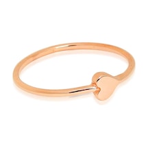 Kuyumcudukkani Kalp Sembollu Trend Yüzük-10351-r Rose
