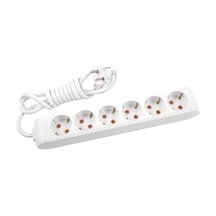 Viko Multi-let Altılı Priz Topraklı Kablolu Çocuk Korumalı 5 Metre