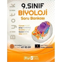 Biyotik Yayınları 9. Sınıf Biyoloji Soru Bankası