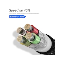 Mikro Usb Tip C Kablo 2.4a Hızlı Şarj Cihazı Usb Kablosu 90 Derece Dirsek Naylon Örgülü Veri Kablosu Samsung Uyumlu/sony/xiaomi Android Telefon