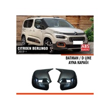 Berlingo Batman Ayna Kapağı Piano Black / 2019 Sonrası