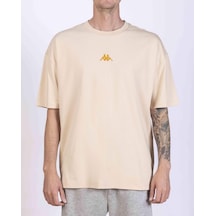 Kappa Authentic Asterys Erkek Bej Regular Tişört
