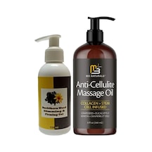 Süper M3 Naturals Masaj Yağı Anti-cellulite 240 Ml + Buckthorn Antiyağ Masaj Kremi 150 Ml