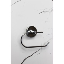 Buççin Online Mağaza Krom Tuvalet Kağıtlığı Açık Wc Kağıtlık Kapaksız Banyo Tuvalet Kağıdı Askısı Metal Metalik Çok Renkli