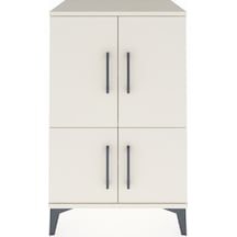 Hyperion Komodin 3 Raflı 4 Kapaklı 60x44x96 Aytaşı-aytaşı Aytaşı