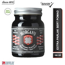 Morgan's Pomade High Shine Firm Hold Styling Pomade Sert Tutuşlu Şekillendirici Pomad 100 G