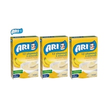 Arı Mama Pirinç Unu 200gr Sütlü-muzlu 12 Vitminli 6 Minarelli 3 Lü Set