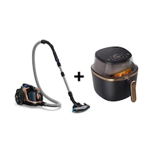 Philips XB7151/07 Toz Torbasız Elektrikli Süpürge + NA322/00 Airfryer Philips XB7151/07 Toz Torbasız Elektrikli Süpürge + NA322/00 Airfryer
