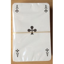 İki Deste Kırmızı Mavi İskambil Poker Kağıdı
