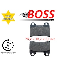 Rks Rz 250s Zontes Zt250t-e 250te Organik Ön Fren Balatası