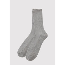 Mavi - Gri Soket Çorap 0912190-12685 Gri