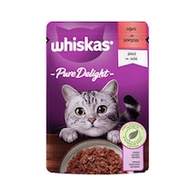 Pouch Pure Delight Jöle İçinde Sığır Etli Yetişkin Kedi Konservesi 85 Gr
