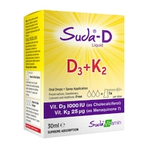 Suda Vitamin D3+K2 30ml Sprey