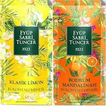 Eyüp Sabri Tuncer Est Klasik Limon Ve Bodrum Mandalinası 300 Adet Kolonyalı Mendil 2 Li Set