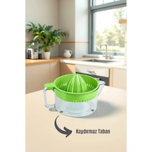 Limon Ve Portakal Sıkacağı Yeşil Renk 500 Ml - Narenciye Sıkacağı - Limon Sıkacağı Plastik Diğer