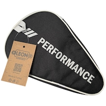 Leon Performance Masa Tenisi Raket Ve Top Kılıfı Siyah Beyaz