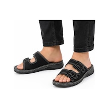 Trendyshose 79748 Anatomic Rahat Erkek Gunluk Terlik Siyah