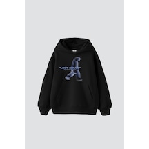 Tarzsokak Lost Souls Baskılı Oversize Unisex Premium Siyah