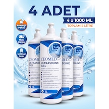 Ceomed 4 Adet X 1 Litre Görüntüleme Jeli - Paraben Ve Tuz Içermez