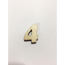 2.5 Cm Ahşap Harf ve Rakamlar - 4