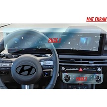 Hyundai Tucson 2026 Hayalet Ve Bilgi Ekran Uyumlu Set Mat Ekran Koruyucu