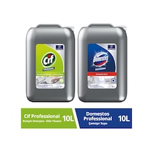 Domestos Professional Çamaşır Suyu 10 L + Cif Professional Bulaşı Diğer