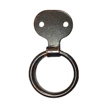 Halkalı Tablo, Çerçeve Askısı, Büyük, 25x47mm, Eskitme - 1 Adet Çok Renkli