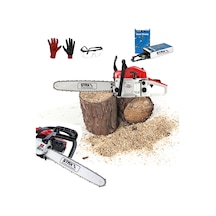 Staxx Benzinli Testere 4.3hp 52cc Ağaç Kesme Motoru Zincir-yağ