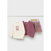 Mayoral Kız Bebek Etek Takım 2922 Pembe