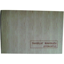 Tahsilat Makbuzu 2 Nüsha Otokopili