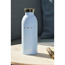 Smeg 50's Style Retro Clima Bottle Wbf01 500 Ml Çelik Termos Mavi